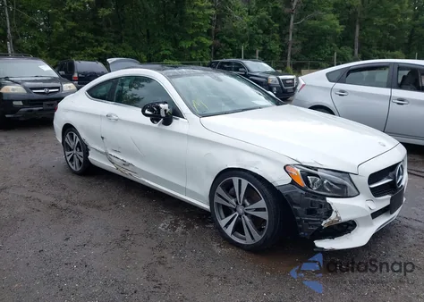 2017 Mercedes-Benz C 300 from USA, damaged, VIN WDDWJ4JB7HF457997